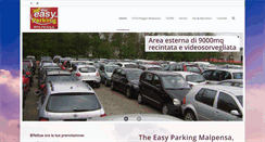 Desktop Screenshot of parcheggiomalpensa.biz